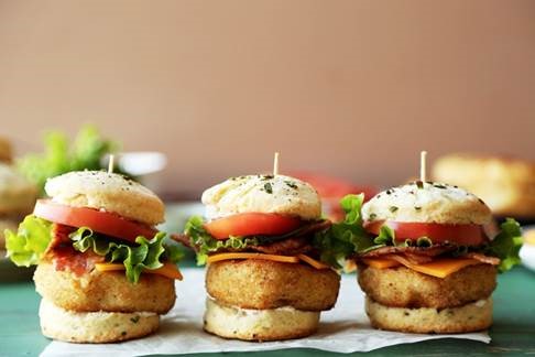 Loaded Idaho&reg; Baked Potato Sliders